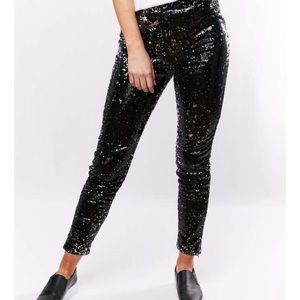 Sequin leggings
